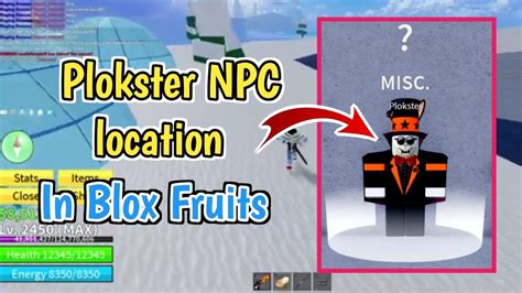 He&x27;ll reset your stats for 2,500 Fragments,. . Plokster blox fruits